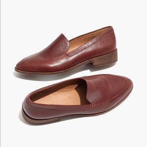 Madewell Frances Loafer in Burnished Mahogany
